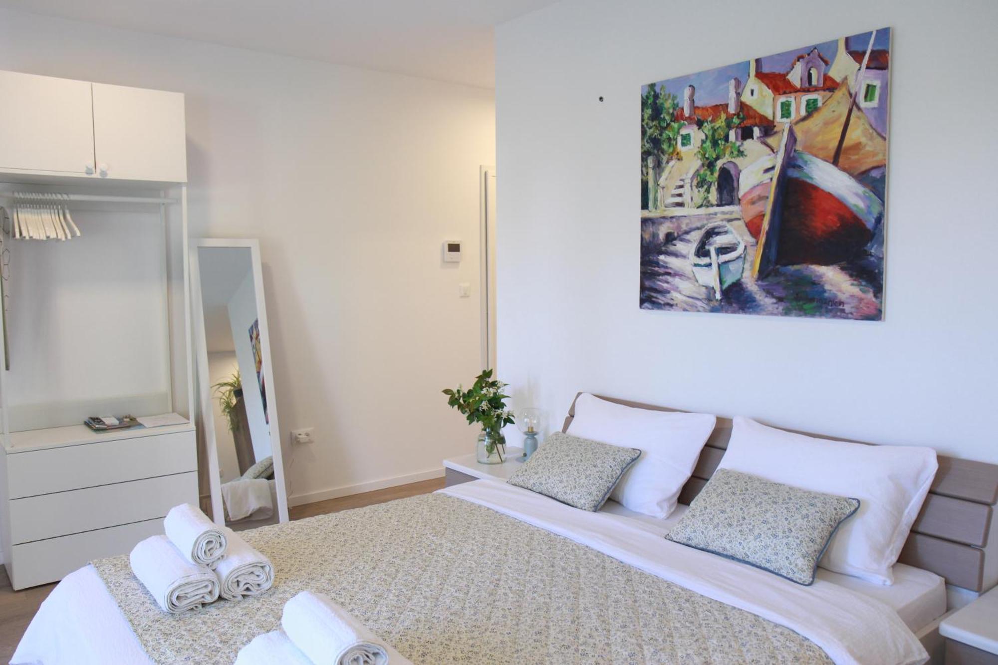 Studio Apartment Rosa Krk Krk Town Bagian luar foto